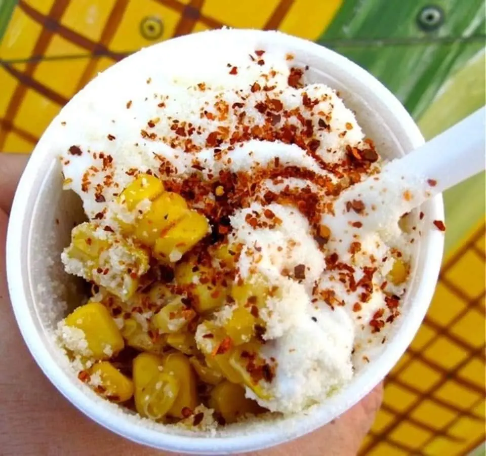 Esquites corn cup