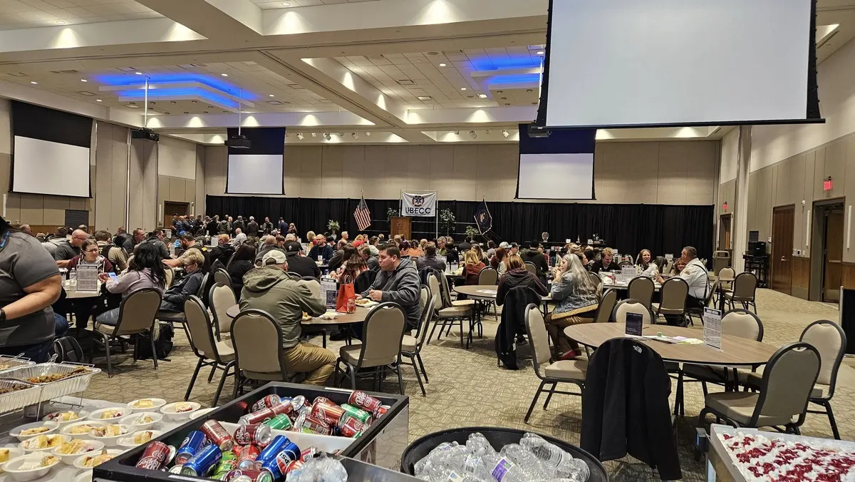 Large catered event served by La Cabaña