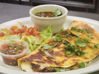 Fajita‑style Quesadilla